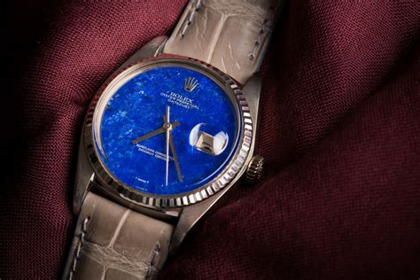 rolex quadrante lapislazzuli|lapis lazuli watch.